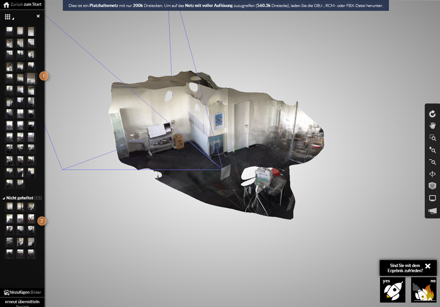 3D Ansicht und Bearbeitung im Browser