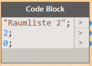 Dynamo Code Block
