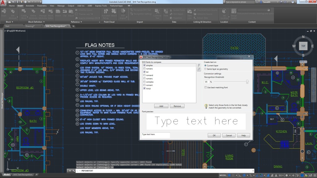 Autocad shx text как убрать из пдф