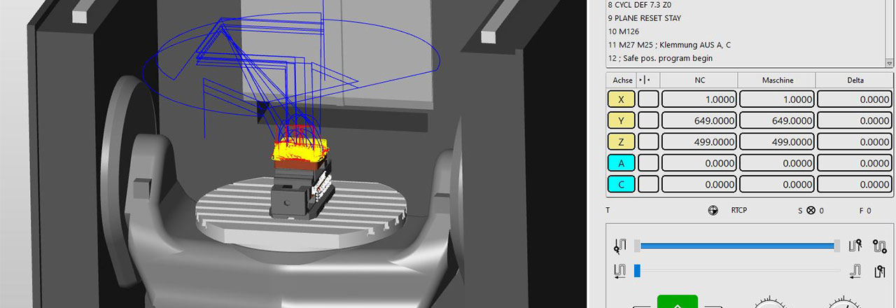 hyperMILL VIRTUAL Machining – Die NC-Code Simulation