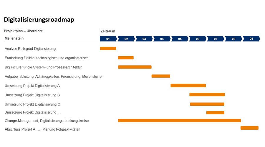 Übersicht Projektplan Übersicht Projektplan